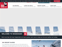 Tablet Screenshot of maddogski.com